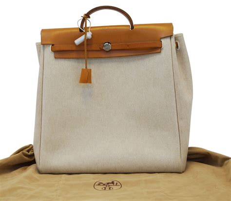 hermes canvas travel bag|Hermes over the shoulder bag.